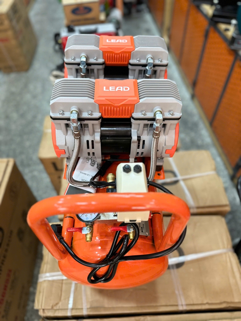 Máy nén khí không dầu LEAD 5.6HP 52L LE-56H52L lên hơi siêu nhanh