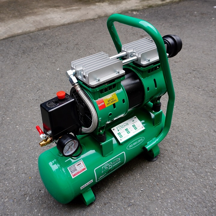 Máy Nén Khí Không Dầu Romano 840W RM850/14 12L