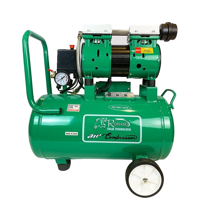 Máy Nén Khí Không Dầu Romano 840W ROMA750/30 30L