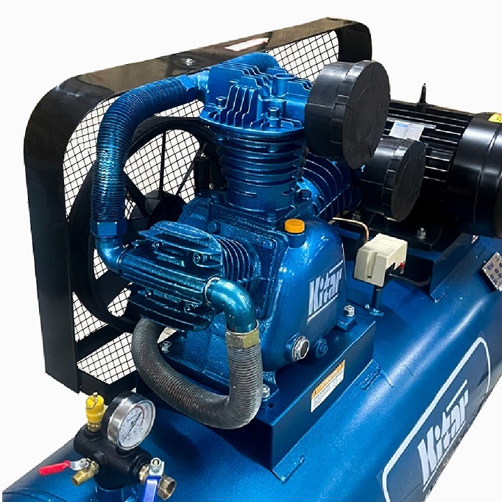 Máy Nén Khí Dây Đai Kitar 10HP 340L KT100-340/S2 Áp 12.5 Bar
