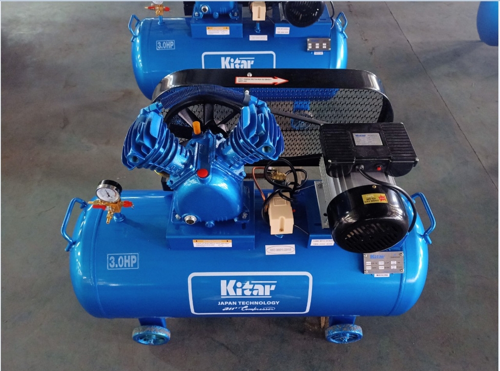 Máy Nén Khí Dây Đai Kitar 3HP 180L KT30-180