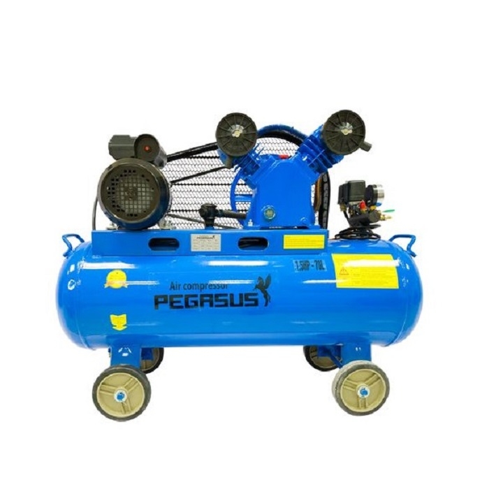 Máy Nén Khí Dây Đai Pegasus 1.5HP 70L TM-V-0.12/8-70L