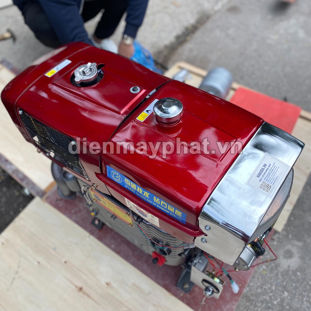 Máy Nổ Dầu Changjia 15Hp CJ ZS1100NM (D15 Gió Đèn Đề)