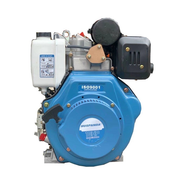 Máy nổ chạy dầu HUSPANDA 10HP HD186F zen cá