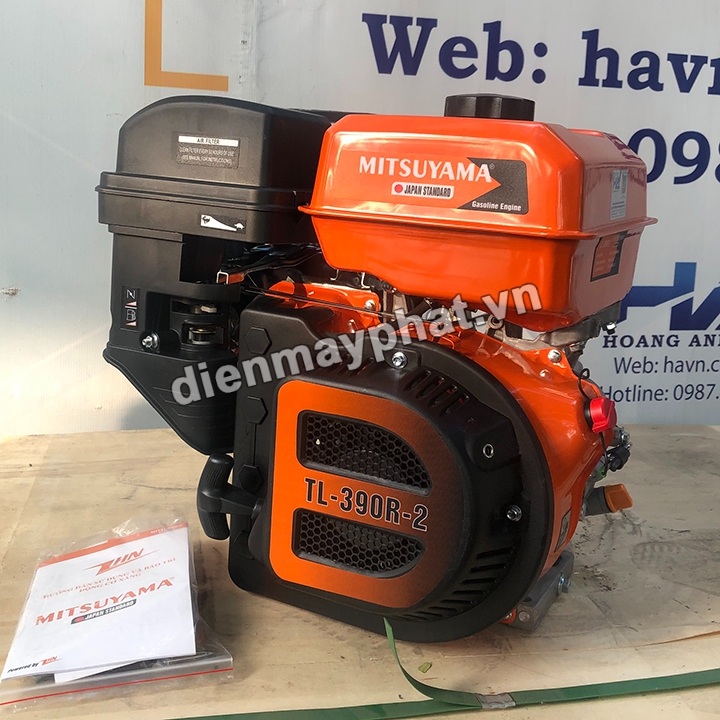 Máy Nổ – Động Cơ Xăng Mitsuyama 13HP Tua Chậm TL-390R-2