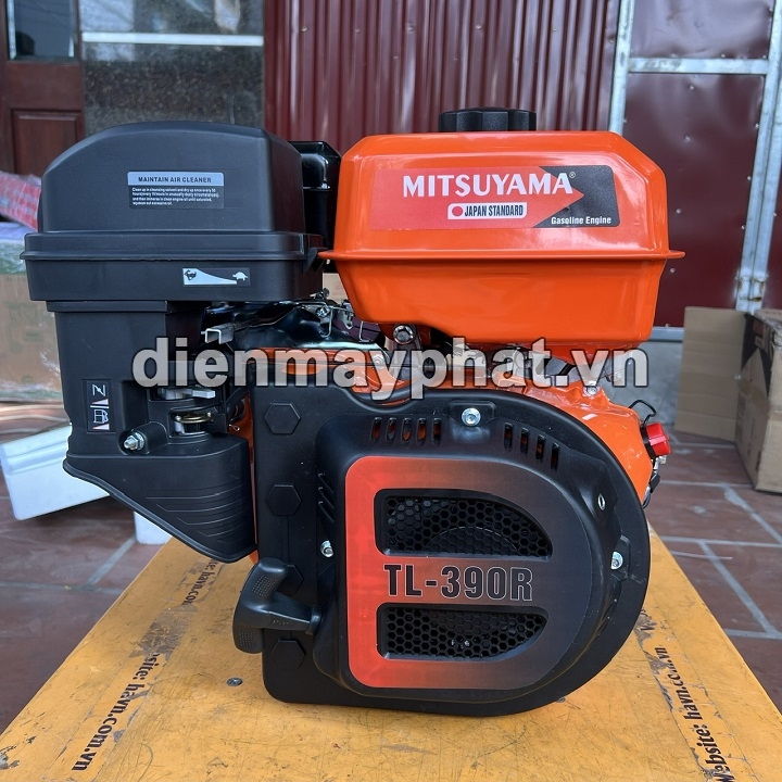 Máy nổ chạy xăng MITSUYAMA 13HP tua nhanh TL-390R