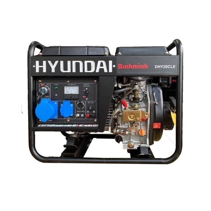 Máy phát điện chạy dầu HUYNDAI 2KW DHY20CLE