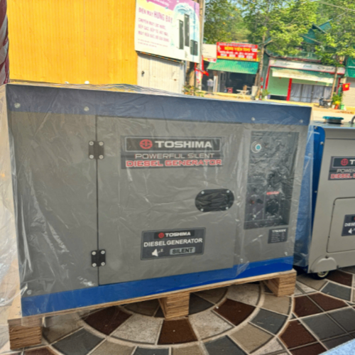 Máy phát điện chạy dầu TOSHIMA T7500DE 6KW chống ồn