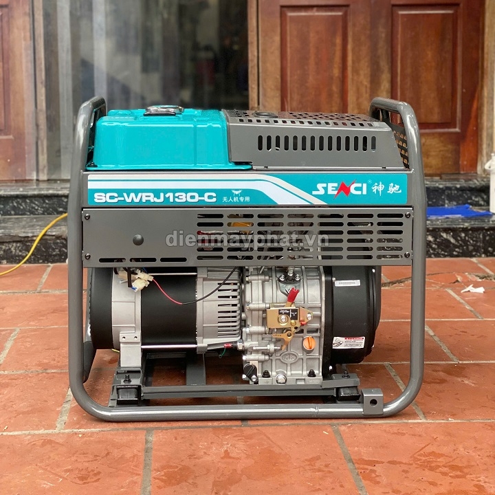 Máy phát điện chạy dầu SENCI 10kW SC-WRJ130-C
