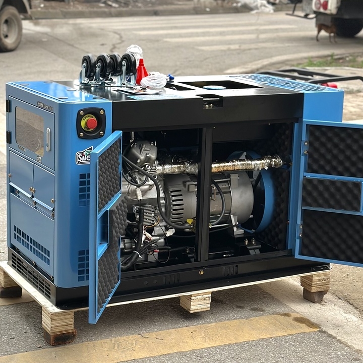 Máy phát điện chạy dầu 15KW HAKUDA HKD15KP1 chống ồn