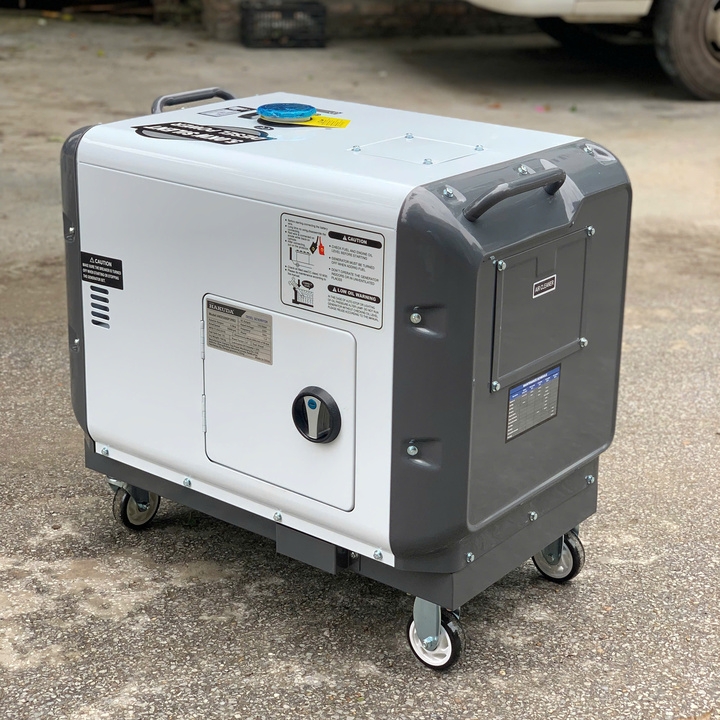 Máy phát điện chạy dầu diesel 5KW HAKUDA HKD5000P1PRO siêu cách âm