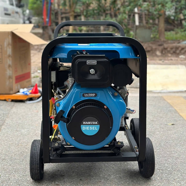 Máy phát điện chạy dầu diesel HAKUDA 5KW HKD5000P1T đề