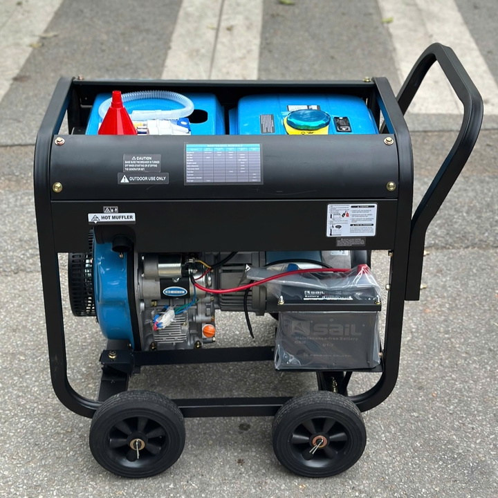 Máy phát điện chạy dầu HAKUDA 5KW HKD5000P1T