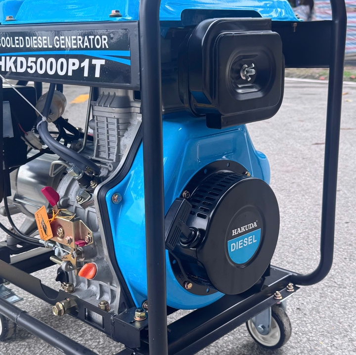 Máy phát điện chạy dầu HAKUDA 5KW HKD5000P1T