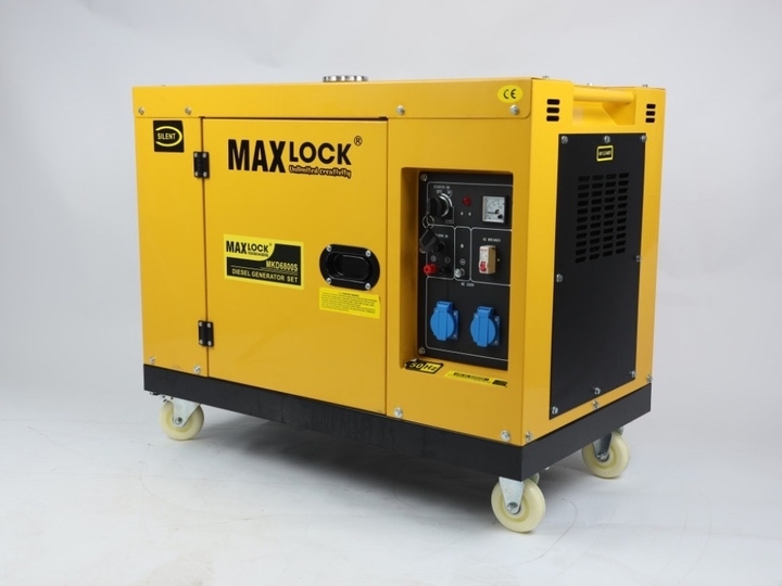 Máy phát điện chạy dầu 6.5KW MAXLOCK MKD8800S