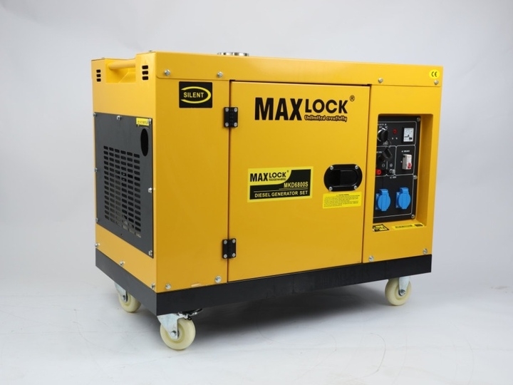 Máy phát điện chạy dầu 6.5KW MAXLOCK MKD8800S