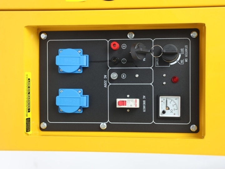 Máy phát điện chạy dầu 7.5KW MAXLOCK MKD9800S