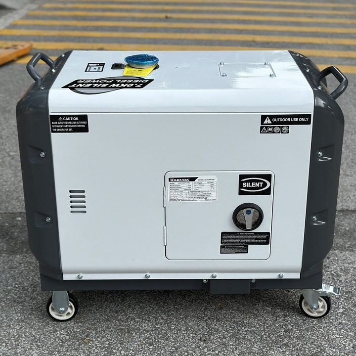 Máy phát điện chạy dầu 7KW HAKUDA HKD7500P1PRO siêu chống ồn