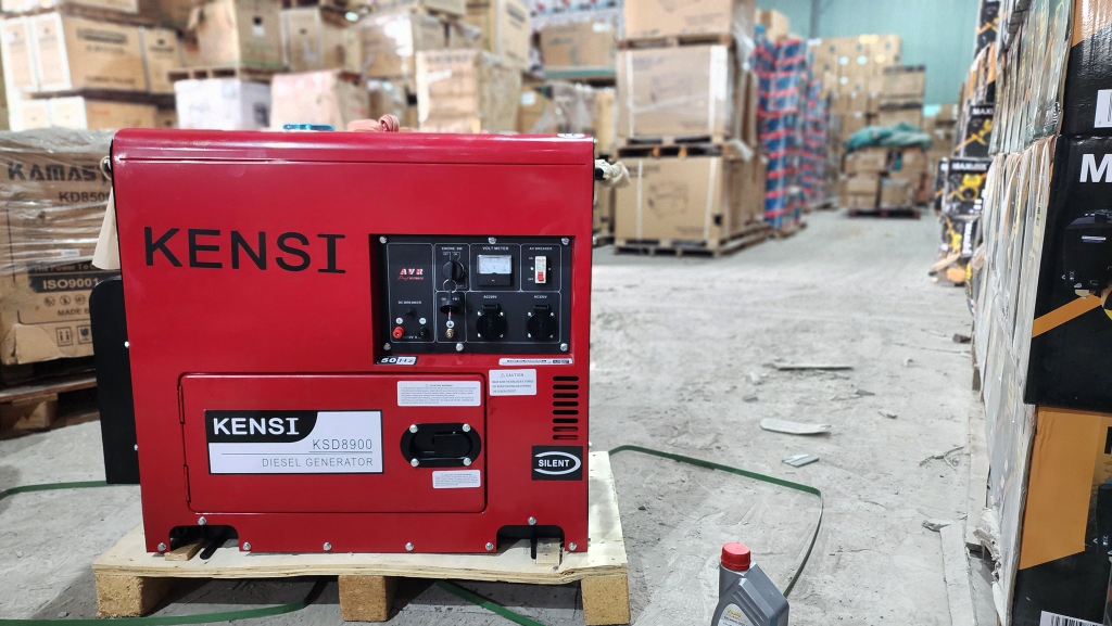 Máy phát điện chạy dầu 7.5KW KENSI KSD9900