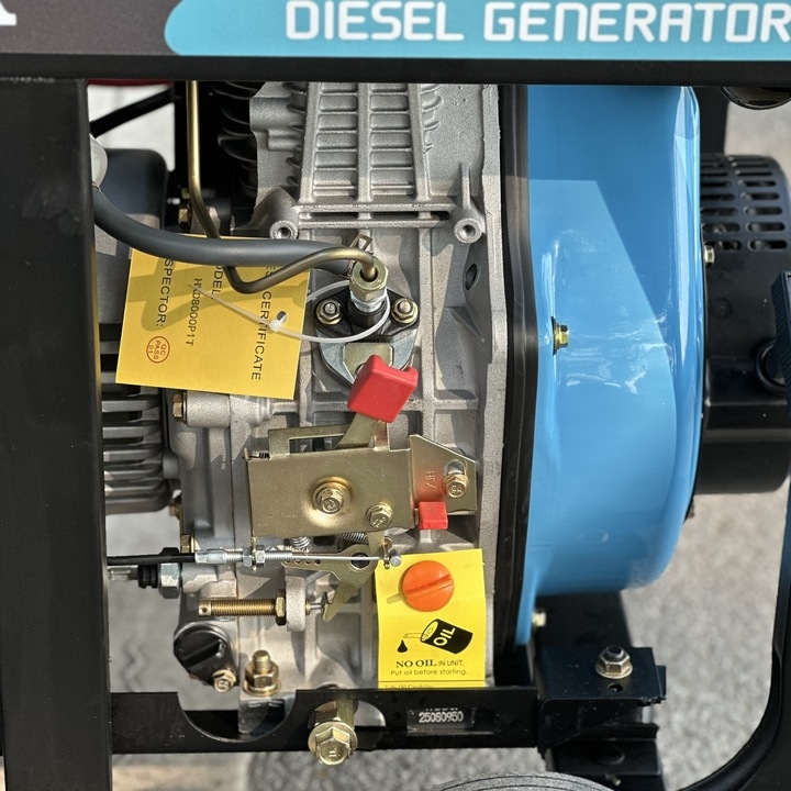 Máy phát điện chạy dầu HAKUDA 8KW HKD8000P1T