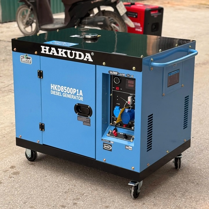 Máy phát điện chạy dầu 8KW HAKUDA HKD8500P1A
