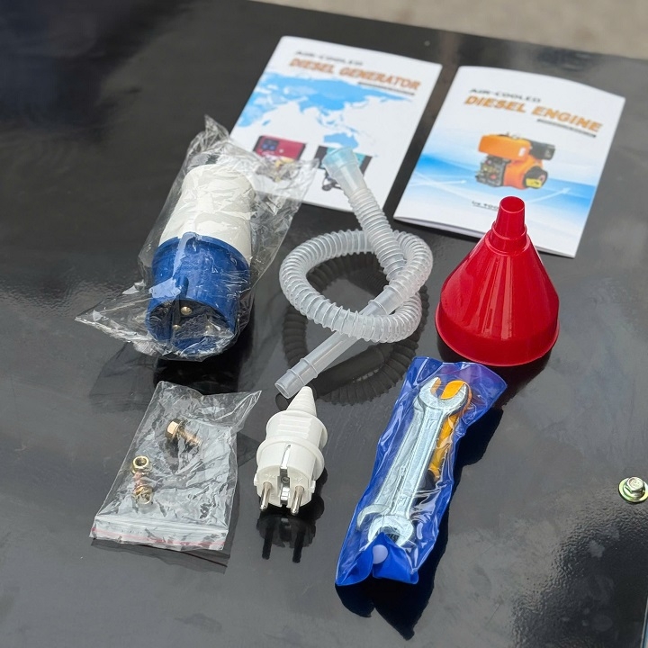 Máy phát điện chạy dầu 8KW HAKUDA HKD8500P1A