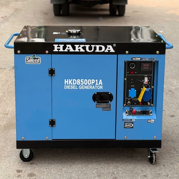 Máy phát điện chạy dầu diesel HAKUDA 8KW HKD8500P1A