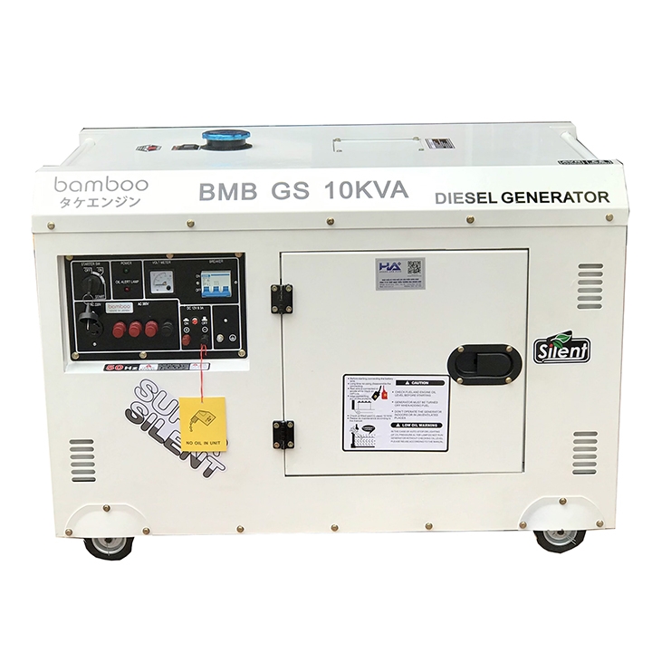 Máy Phát Điện Chạy Dầu Bamboo GS 10KVA 3 Pha