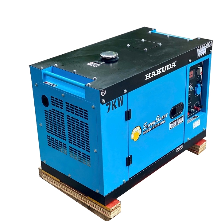 Máy phát điện chạy dầu diesel 7KW HAKUDA HKD7000P1
