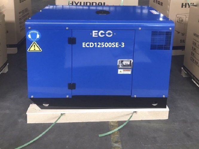 Máy Phát Điện Chạy Dầu Eco 12.5KVA ECD12500SE-3 Thái Lan