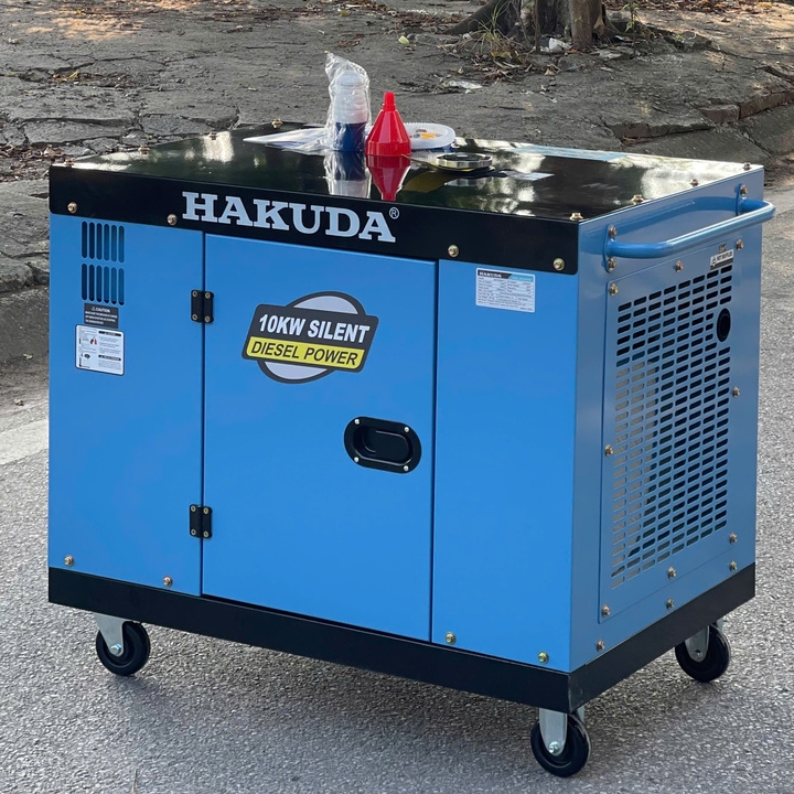 Máy phát điện chạy dầu diesel 10KW HAKUDA HKD10000P1A