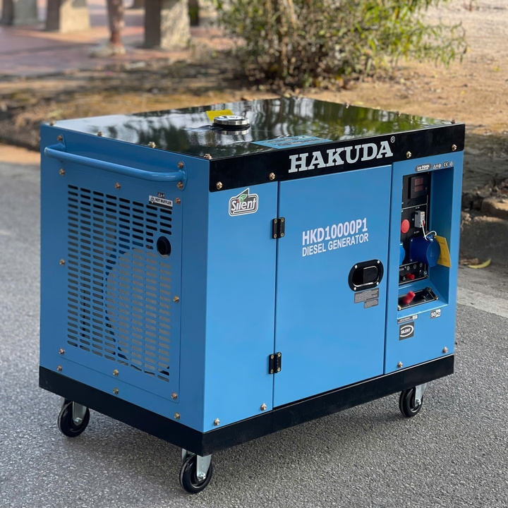 Máy phát điện chạy dầu diesel 10KW HAKUDA HKD10000P1-A