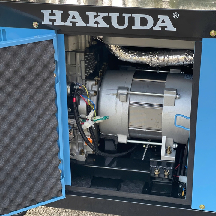 Máy phát điện chạy dầu diesel 10KW HAKUDA HKD10000P1A