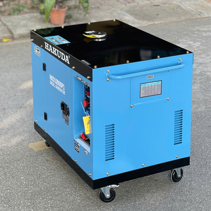 Máy phát điện chạy dầu diesel 10KW HAKUDA HKD10000P1-A