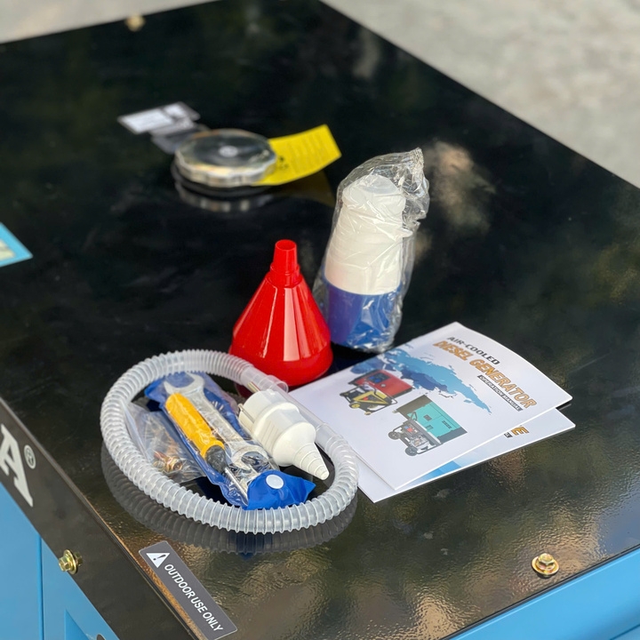 Máy phát điện chạy dầu diesel 10KW HAKUDA HKD10000P1A