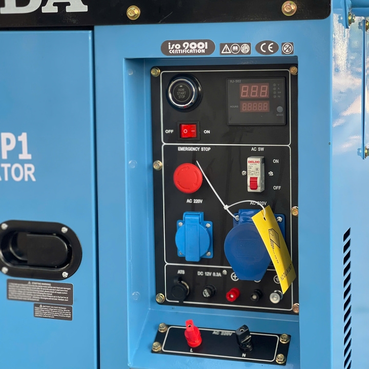 Máy phát điện chạy dầu diesel 10KW HAKUDA HKD10000P1-A