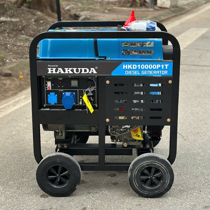 Máy phát điện chạy dầu HAKUDA 10KW HKD10000P1T