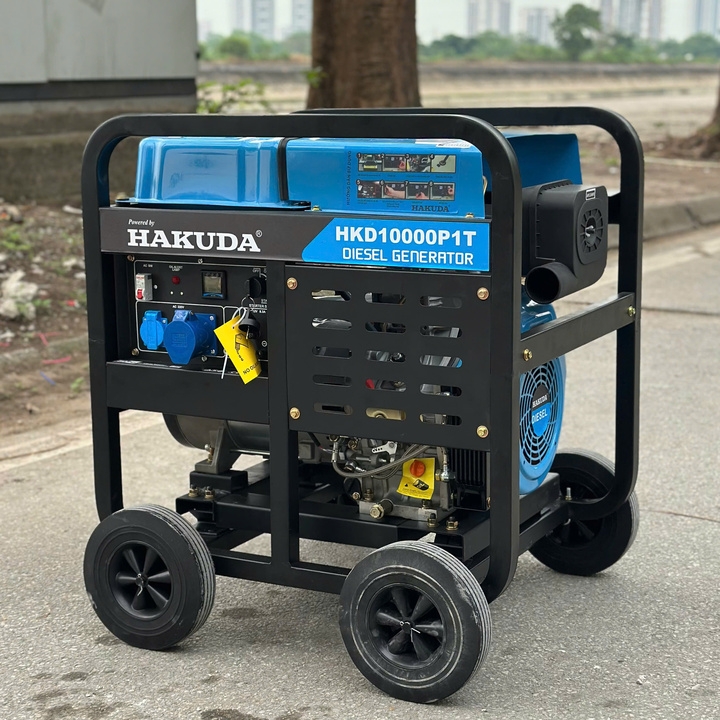 Máy phát điện chạy dầu HAKUDA 10KW HKD10000P1T