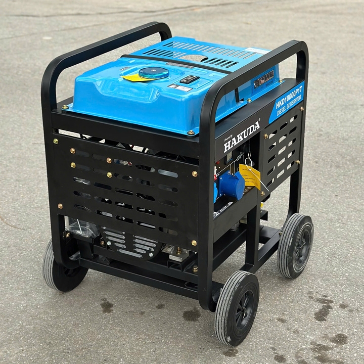 Máy phát điện chạy dầu HAKUDA 10KW HKD10000P1T