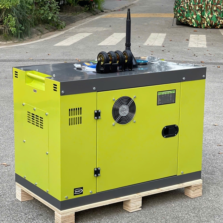 Máy phát điện chạy dầu 10KW HAKUDA HKD10000P3EP 3 Pha