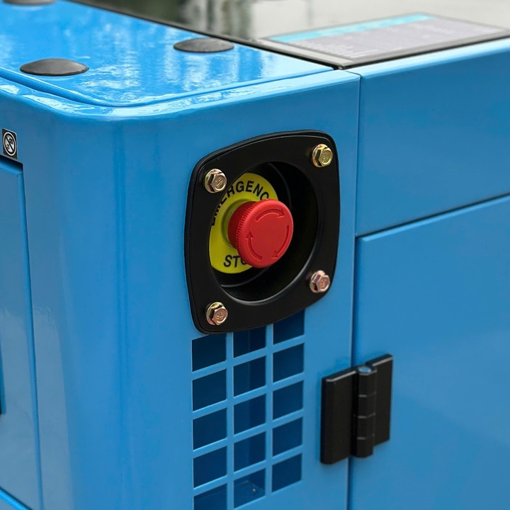 Máy phát điện chạy dầu 12KW HAKUDA HKD12KP1A siêu cách âm