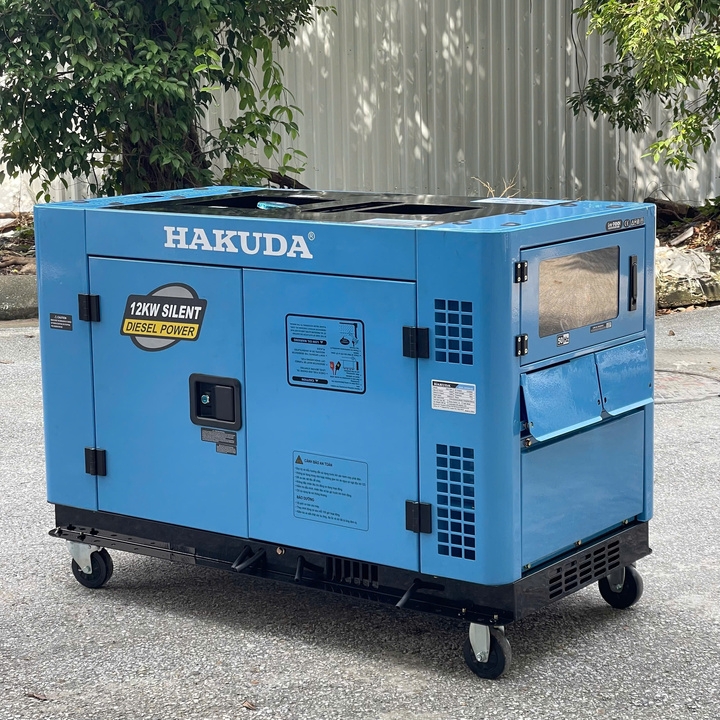 Máy phát điện chạy dầu HAKUDA 12KW HKD13KP1 chống ồn