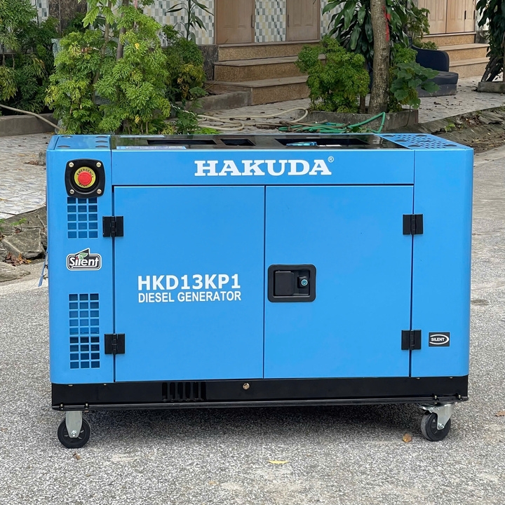 Máy phát điện chạy dầu HAKUDA 12KW HKD13KP1 chống ồn