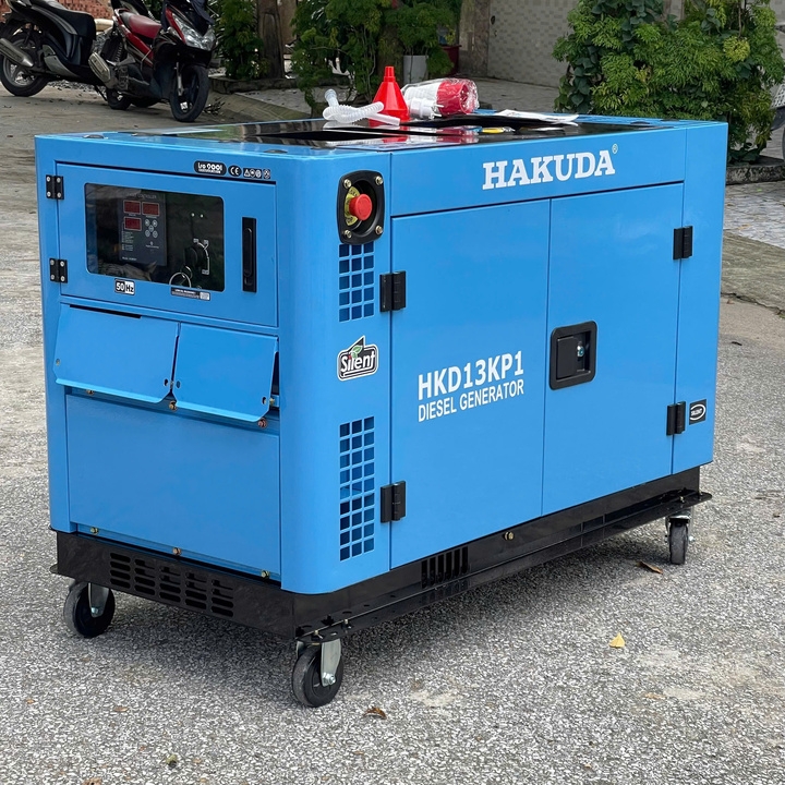 Máy phát điện chạy dầu HAKUDA 12KW HKD13KP1 chống ồn