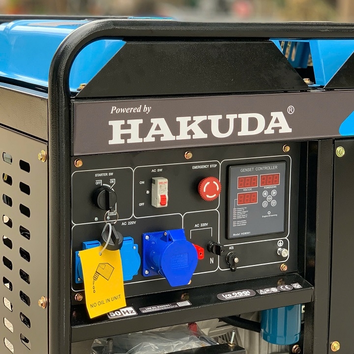 Máy phát điện chạy dầu HAKUDA 12KW HKD13KP1T