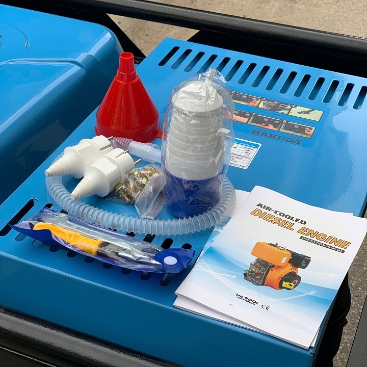 Máy phát điện chạy dầu HAKUDA 12KW HKD13KP1T