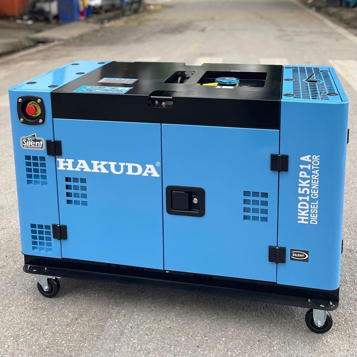 Máy phát điện chạy dầu 15KW HAKUDA HKD15KP1A chống ồn