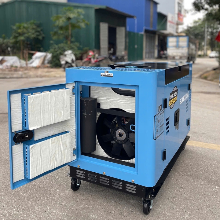 Máy phát điện chạy dầu 15KW HAKUDA HKD15KP1A chống ồn