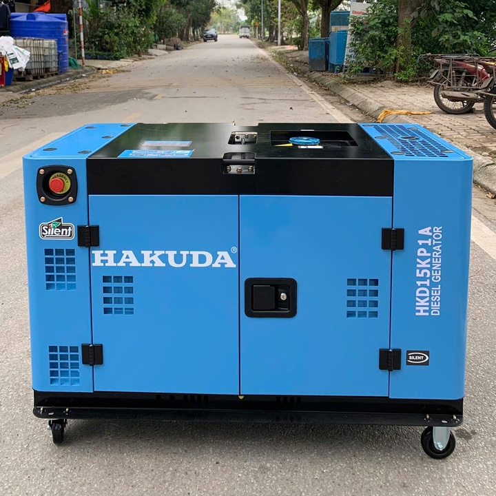 Máy phát điện chạy dầu 15KW HAKUDA HKD15KP1A chống ồn