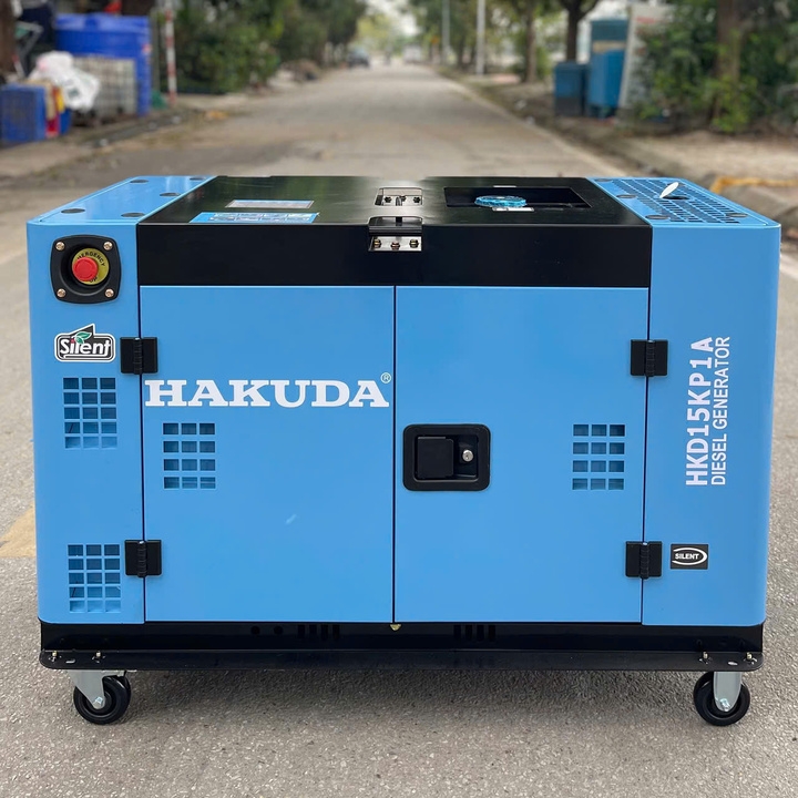 Máy phát điện chạy dầu 15KW HAKUDA HKD15KP1A chống ồn